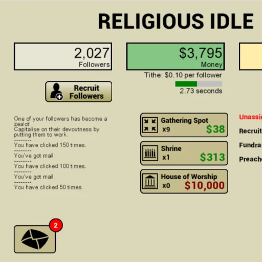 Religious Idle Unblocked