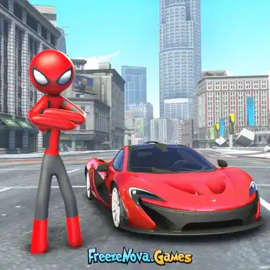 FreezeNova Stickman GTA City